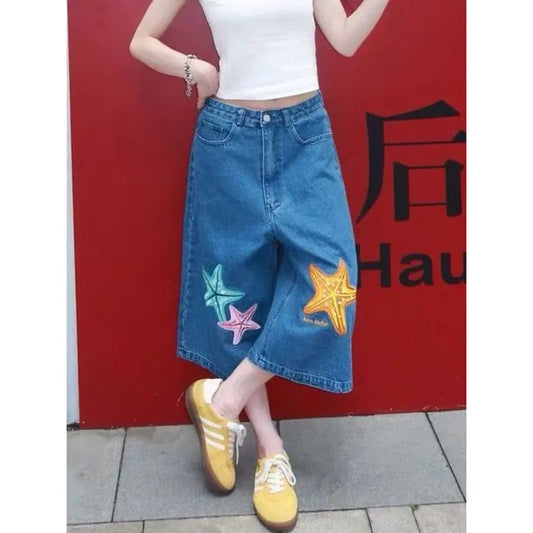 Vintage High Waisted Denim Shorts