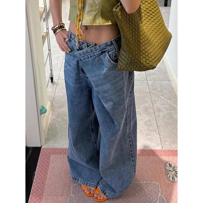 Light Wash High Waist Jeans