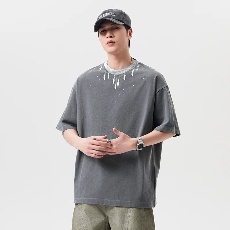 Loose Fit Casual Cotton T-Shirt