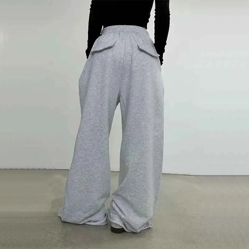 High Waist Loose Wide Leg Pants
