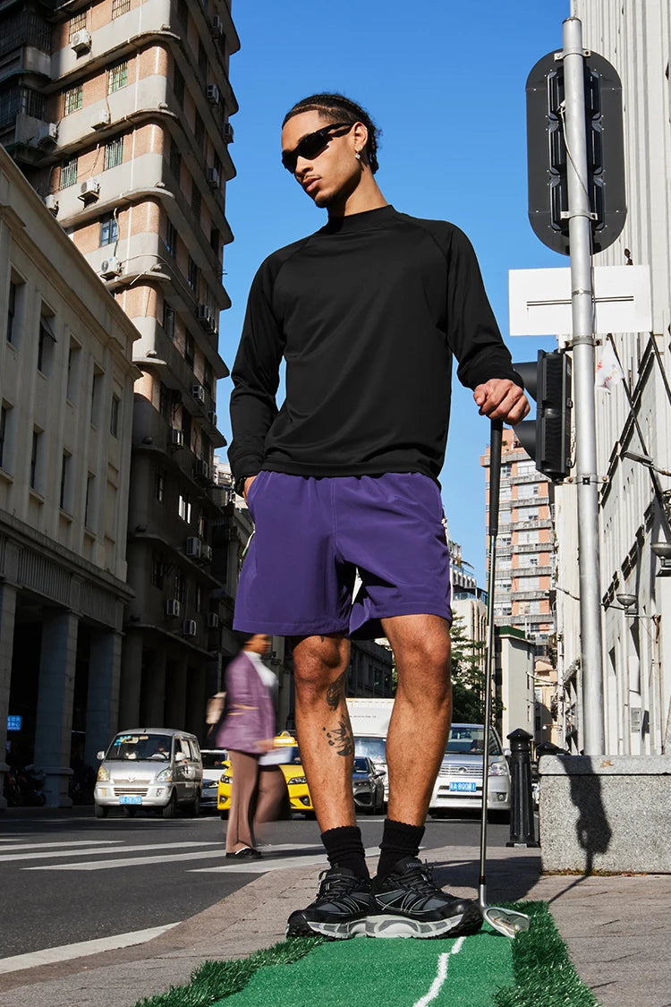 High Neck Cooling Sun Protection T-Shirt