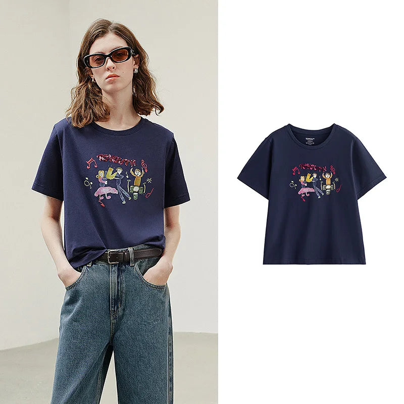 Stylish Short Sleeve T-Shirt