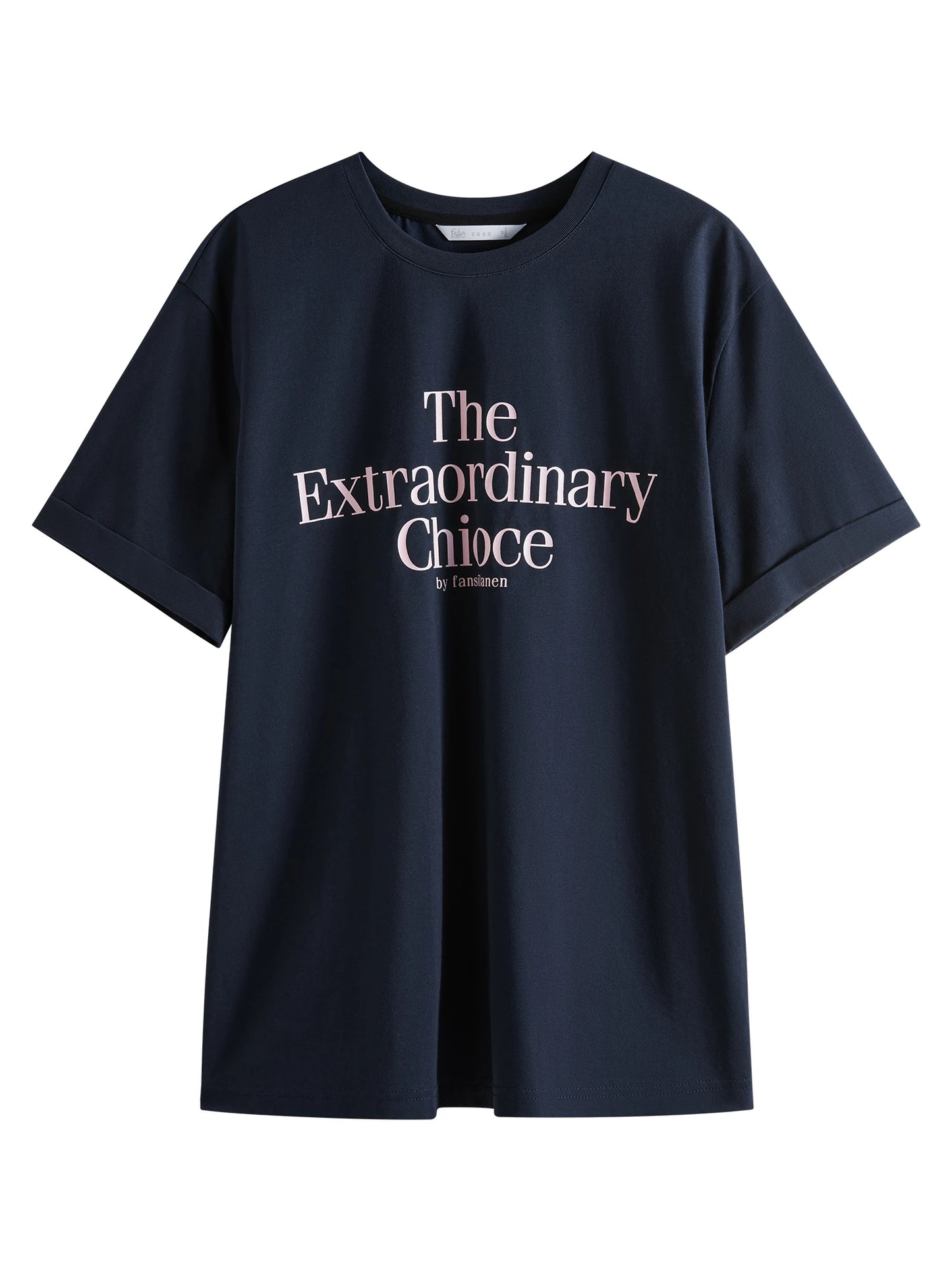 Stylish Letter Print Casual T-Shirt