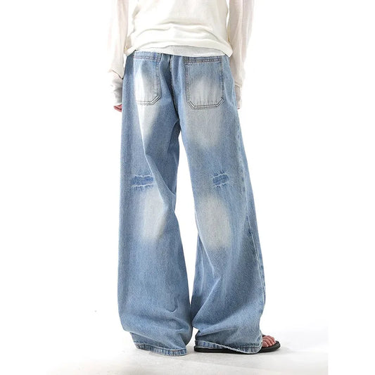 Vintage High Waist Blue Denim Jeans