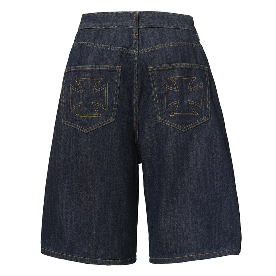 Loose Casual Hip Hop Denim Shorts