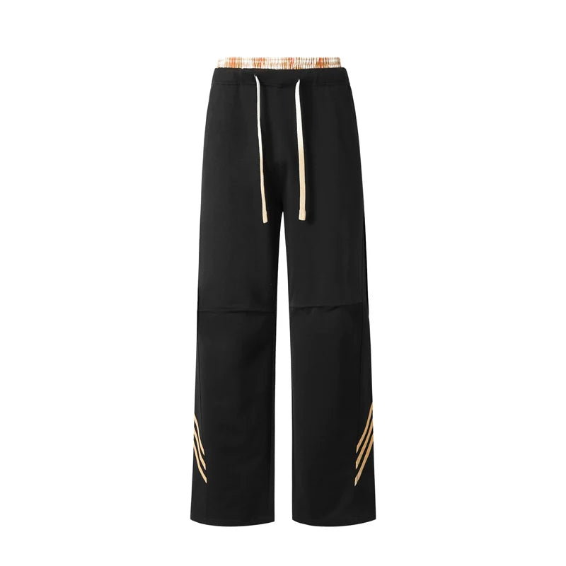 Elastic Drawstring Loose Casual Jogger Pants