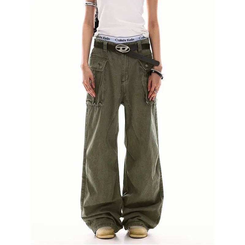 Versatile American Retro Loose Casual Pants