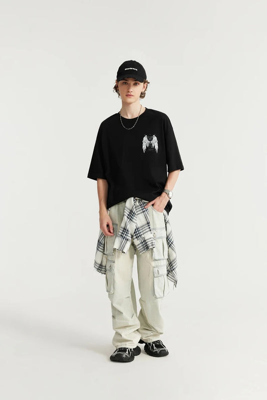 Luminous Glow-in-the-Dark Oversized T-Shirt