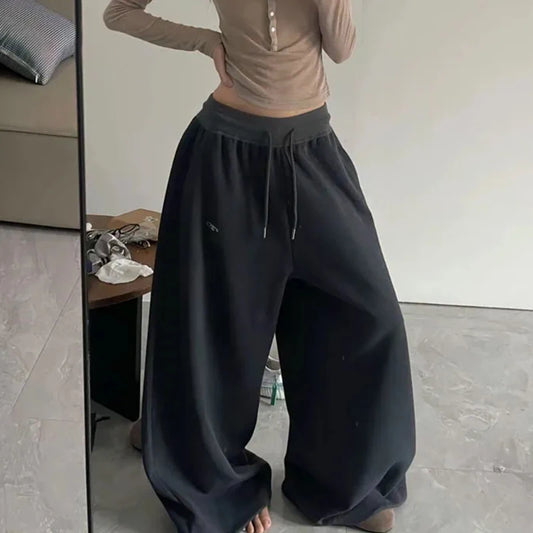 Autumn Loose Wide Leg Sweatpants