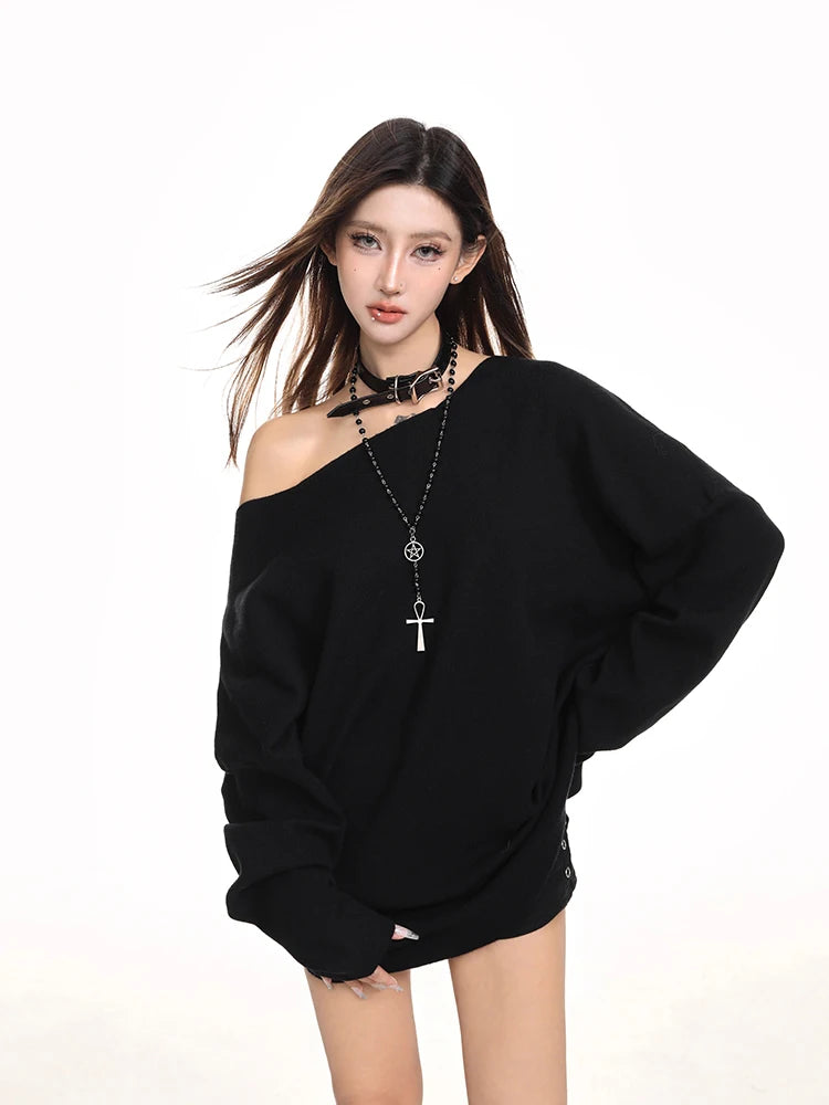 Spice Girl Off Shoulder Sweater