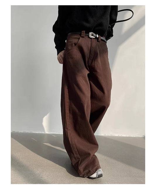 Flowy Wide Leg Pants Autumn