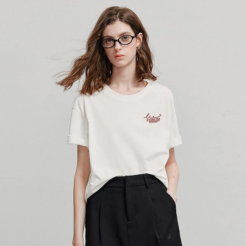 Stylish Short-Sleeve Summer T-Shirt