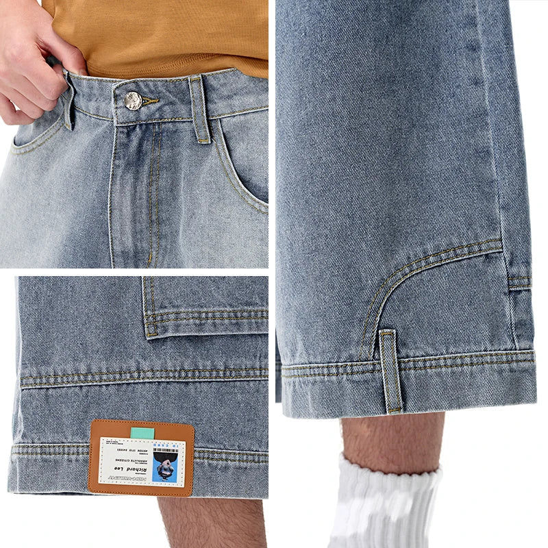 Denim Shorts Trendy Straight