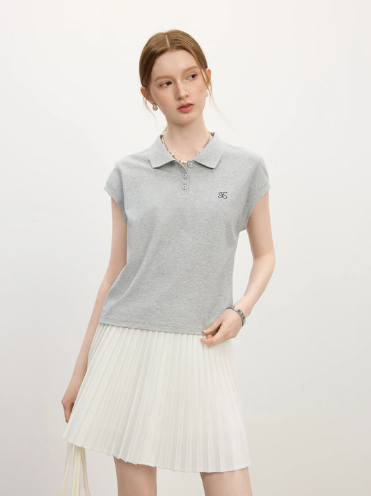 Comfortable Youthful Sporty Linen Blend T-Shirt