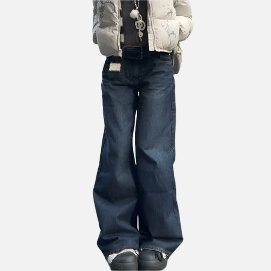 Baggy Low Rise Trendy Boyfriend Jeans