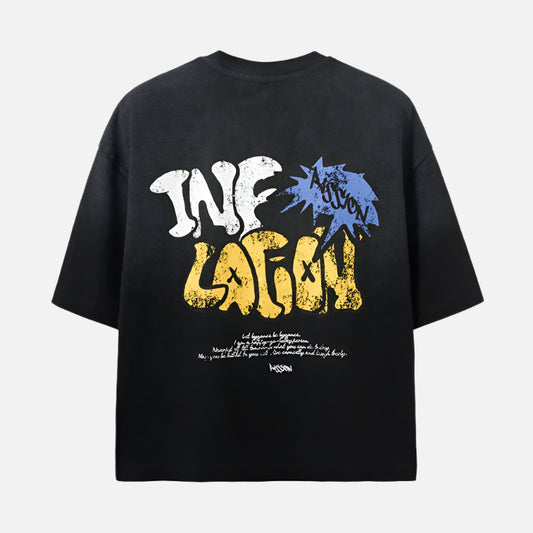 Vintage Distressed Graphic Oversized T-Shirt