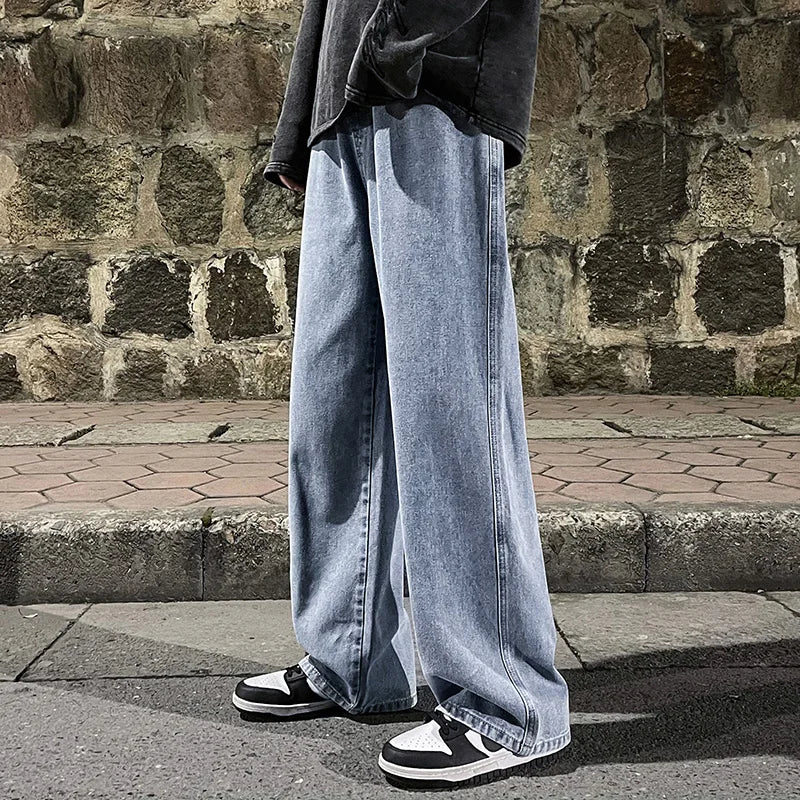 High Street Korean Style Loose Jeans