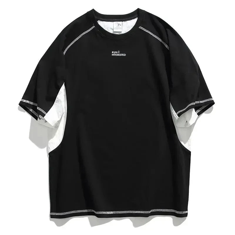 Stylish Patchwork Summer T-Shirt