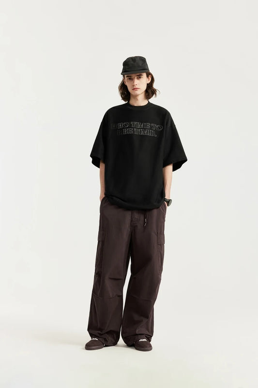 Trendy Wide Leg Cargo Pants