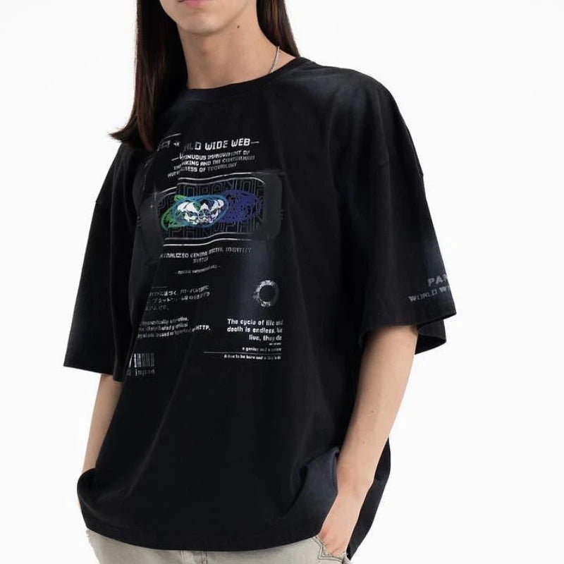 High Quality Patchwork Long Sleeve T-Shirt