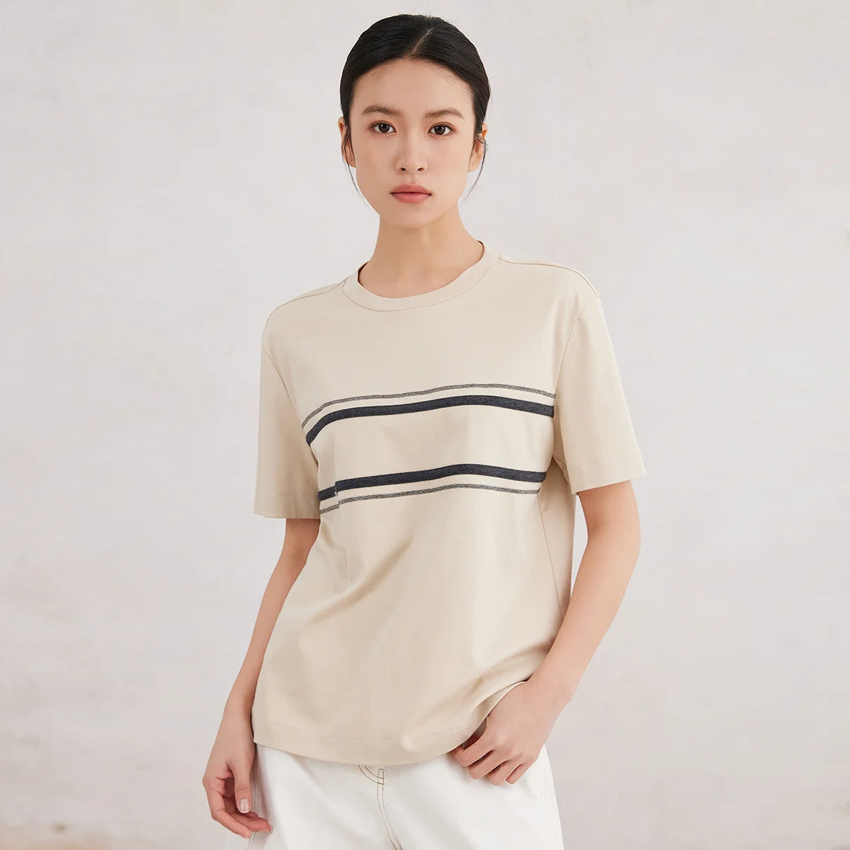 Luxury High Quality Cotton Round T-Shirt