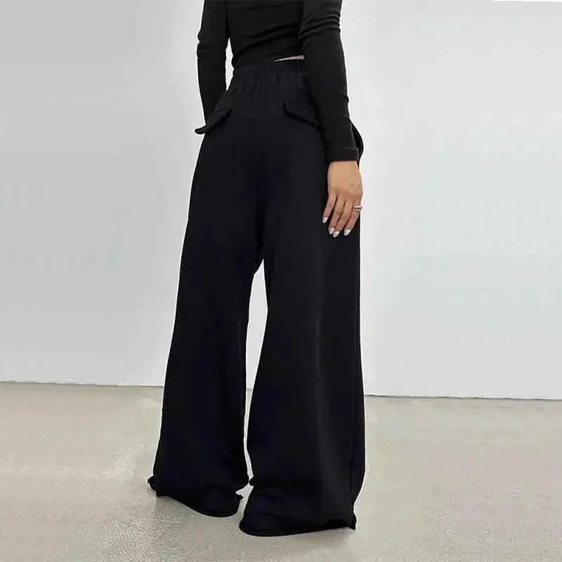 High Waist Loose Wide Leg Pants