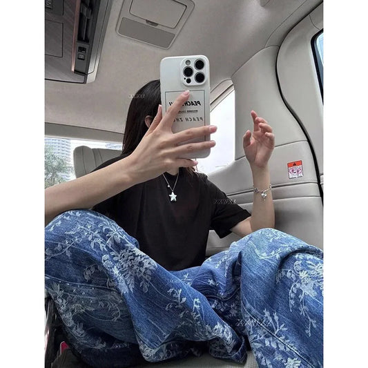 Vintage High Waist Wide Leg Jeans