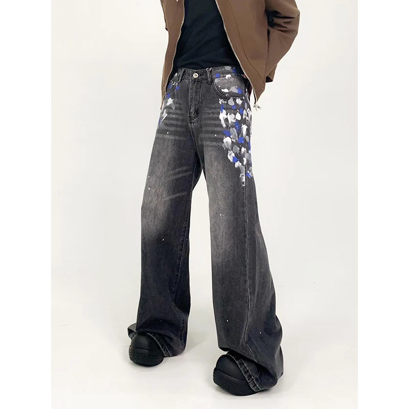Vintage High Rise Black Denim Jeans