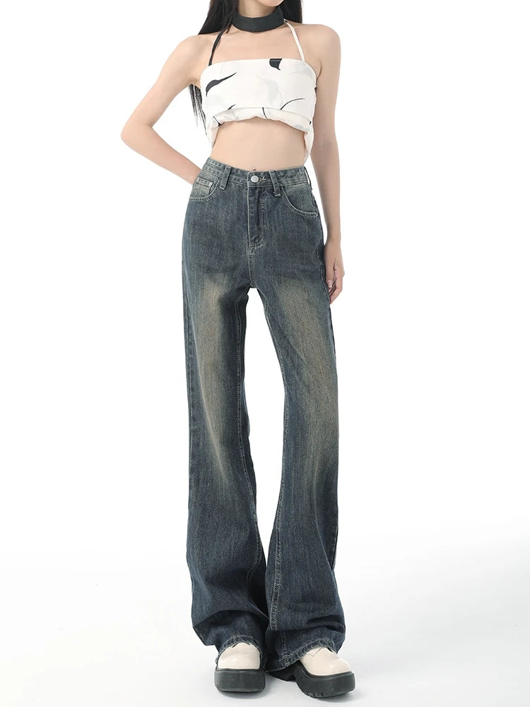 Vintage High Waist Flare Jeans
