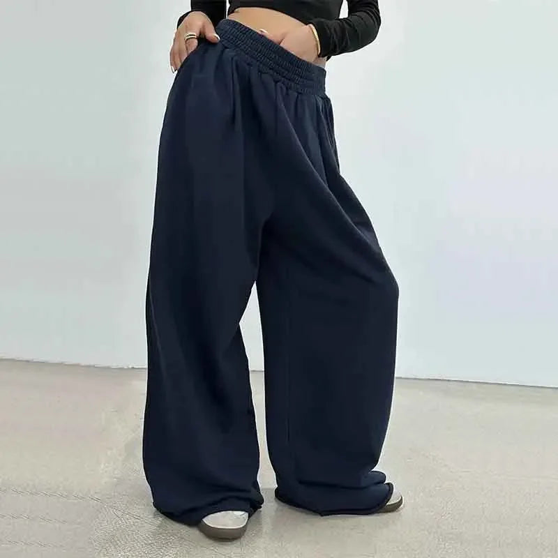 High Waist Loose Wide Leg Pants