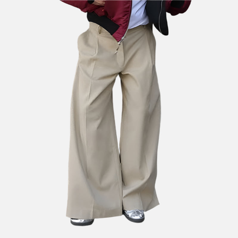 Stylish Korean Wide Leg Trousers Pants