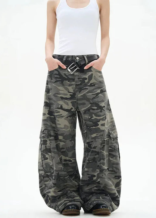 Vintage Faded Black High Waist Jeans