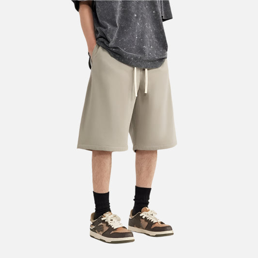 Minimalist Heavyweight Basic Straight Leg Shorts