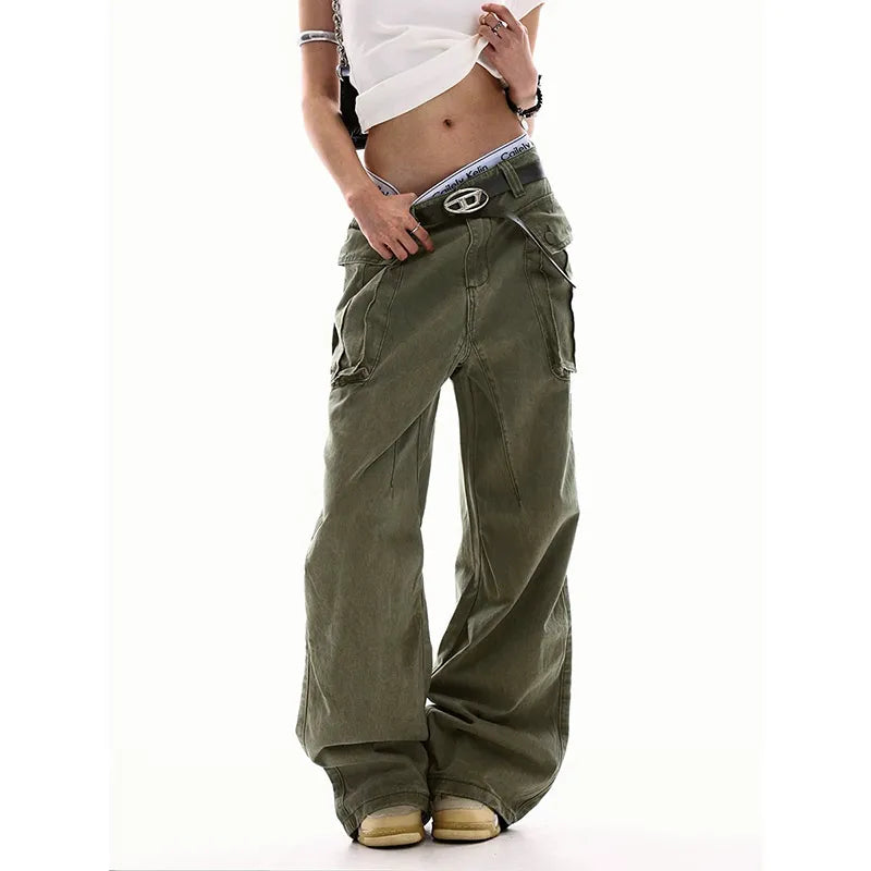 Versatile American Retro Loose Casual Pants