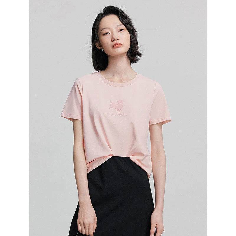 Elegant Floral Print for Spring T-Shirt