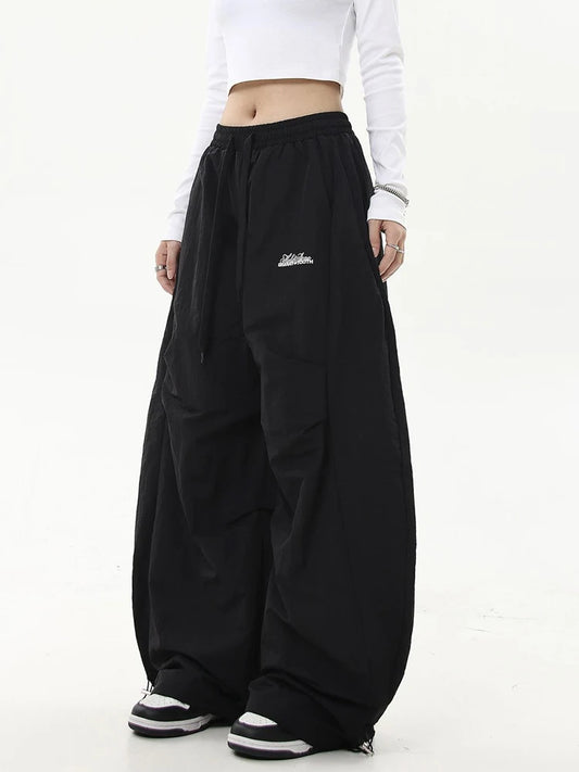 High Waist Hip Hop Cargo Pants
