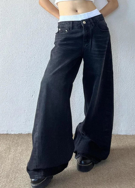 Vintage Y2K Style High Waisted Jeans