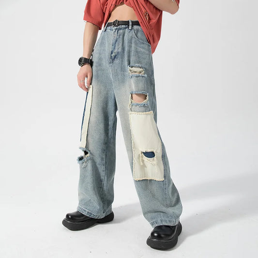 High Street Casual Beggar Jeans