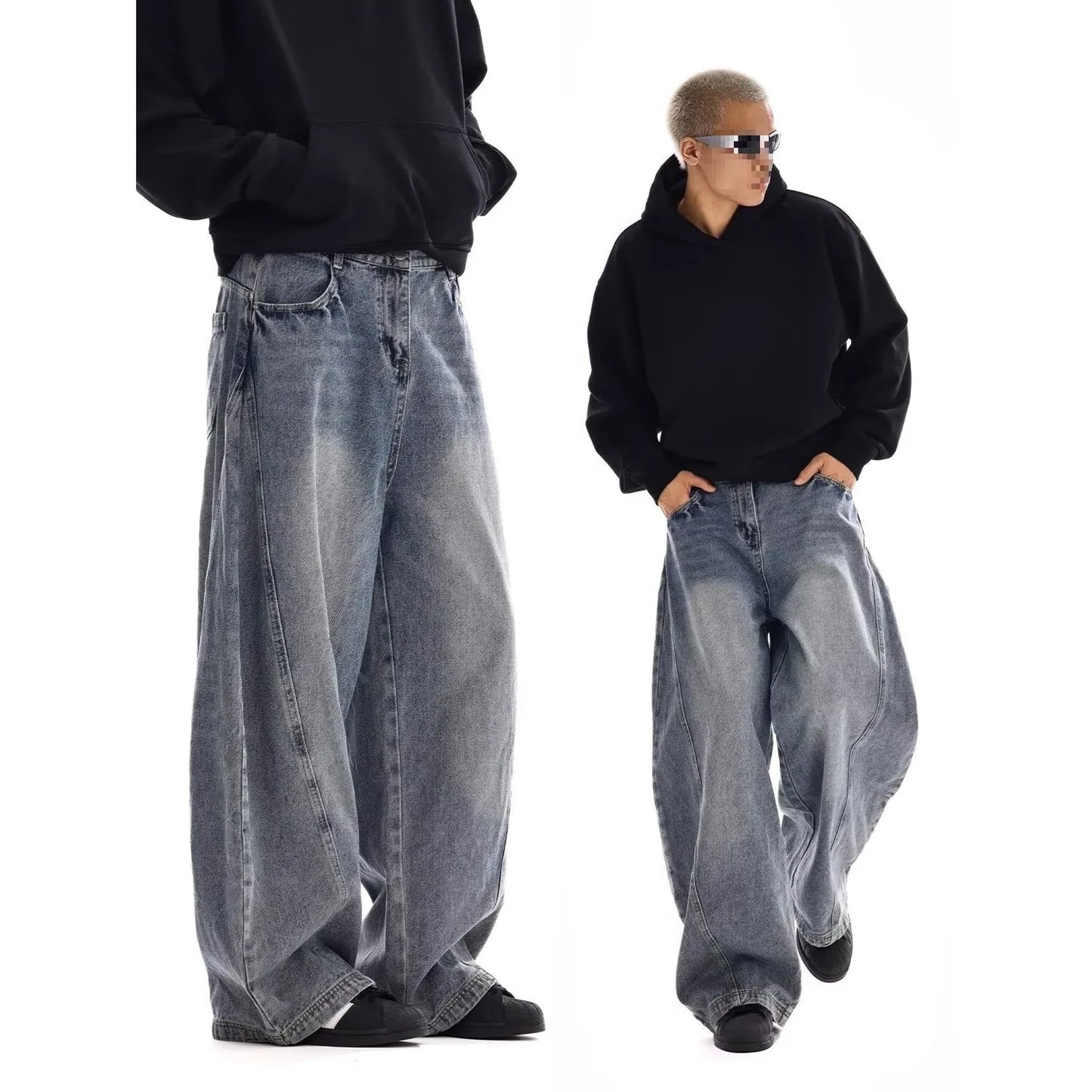 High Quality Trendy Wide Leg Jeans