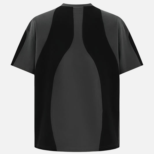 Vintage Patchwork Hip Hop Loose T-Shirt