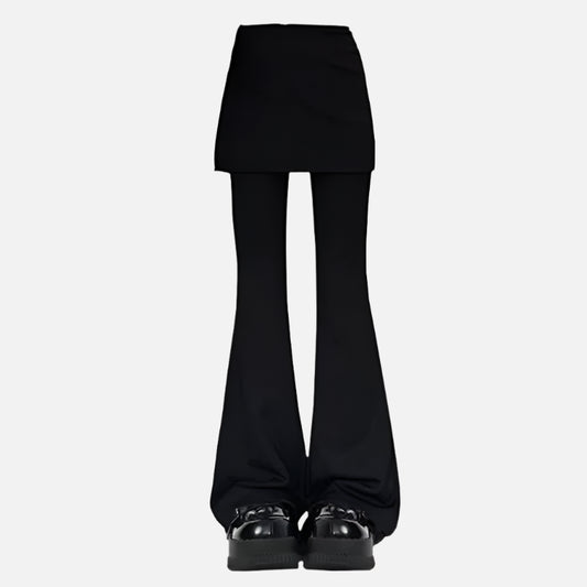 Vintage Y2K Style Womens Black Pants