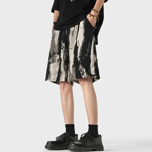 Tie Dye Loose Sports Shorts