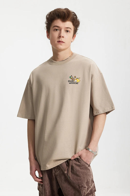 Mountain Series Heavyweight Printed Outdoor T-Shirt