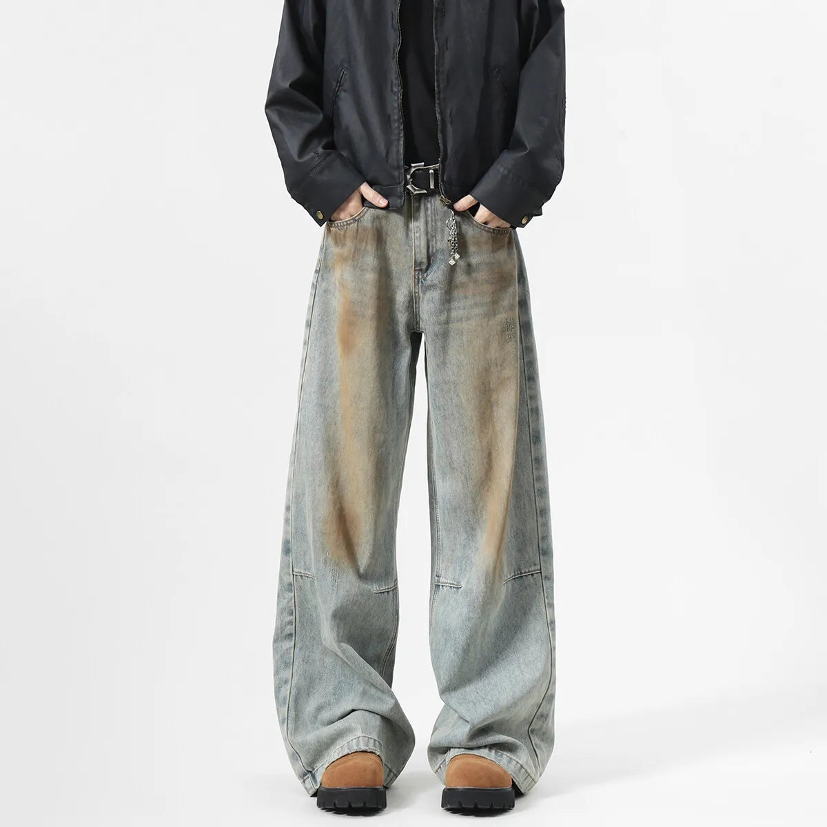 Novel Loose Fit Denim Jeans