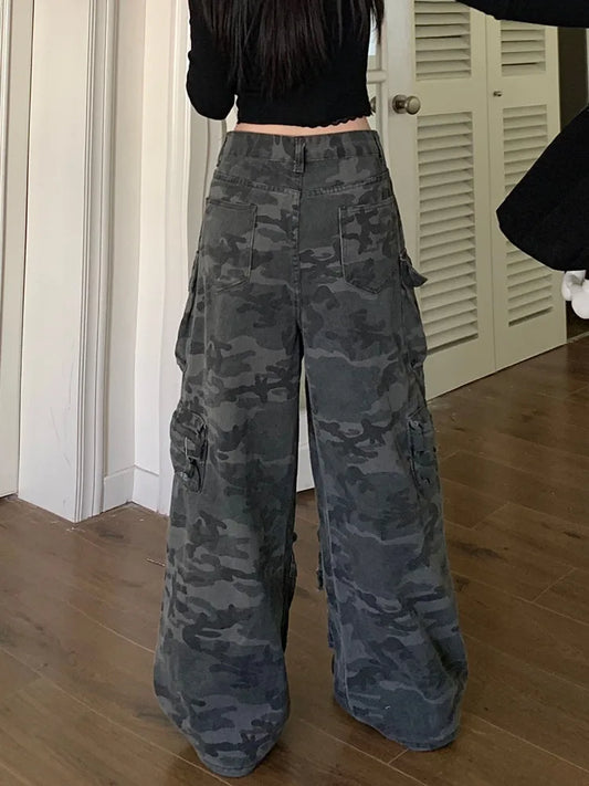 Trashy Y2K Camo Cargo Pants
