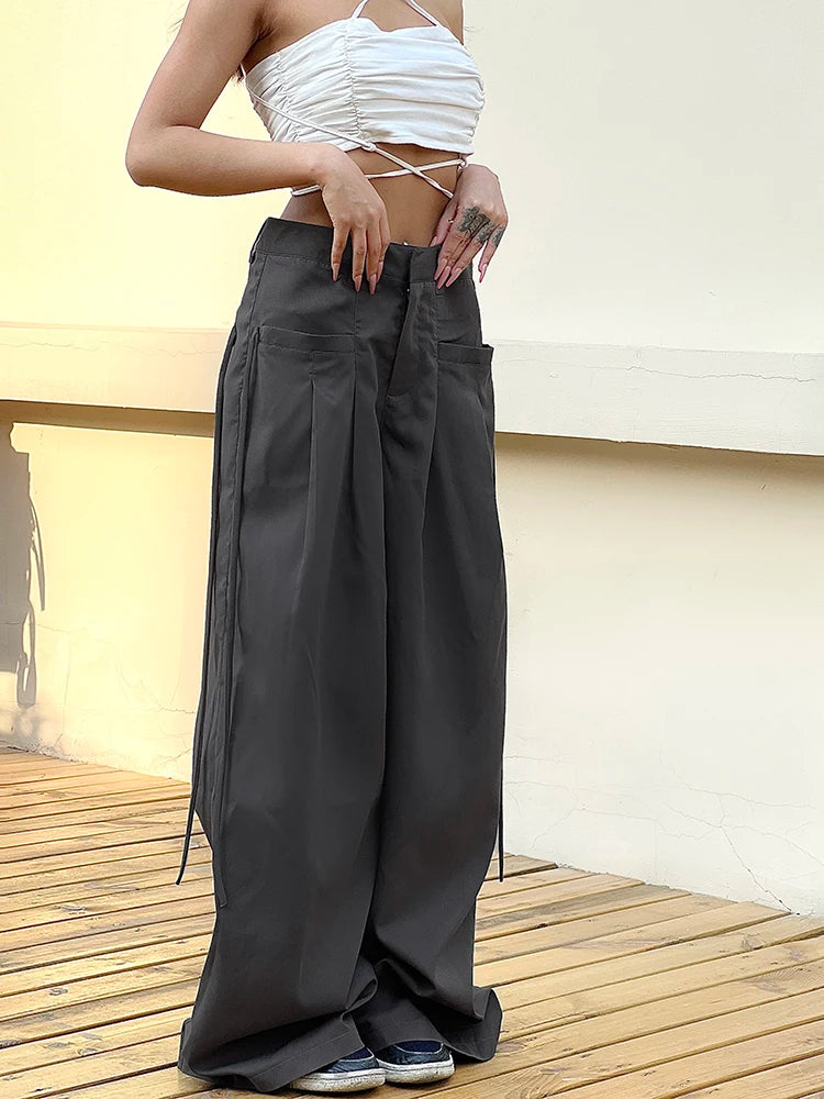 Cozy Wide Leg High Waist Pants