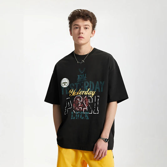 Vintage American Loose Fit Cotton T-Shirt