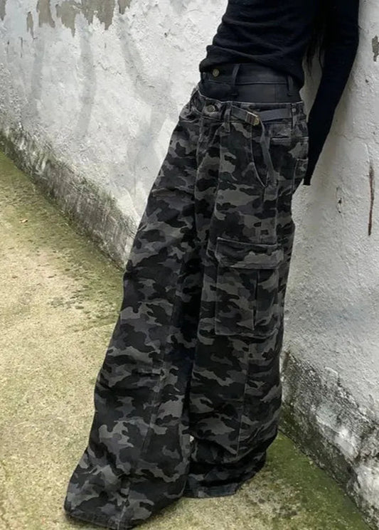 Vintage Camouflage Cargo Pants