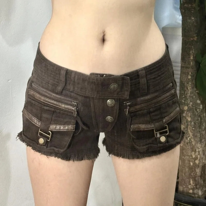 Vintage American High Street Sexy Shorts