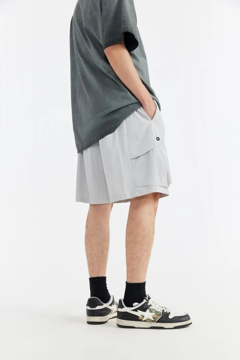 Plaid Stretch Sports Shorts